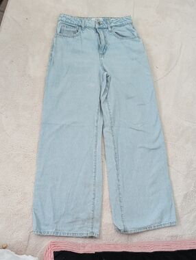 Garage Light Blue Wide Leg Jeans